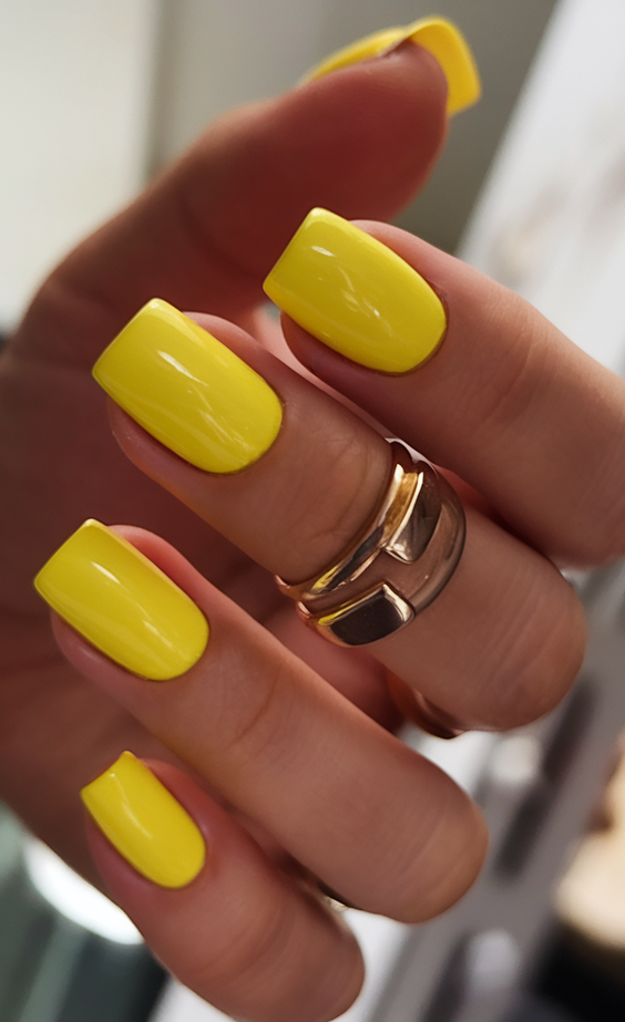 Vivid Neon Yellow Summer Nails Ideas 2025 for Every Skin Tone and Style