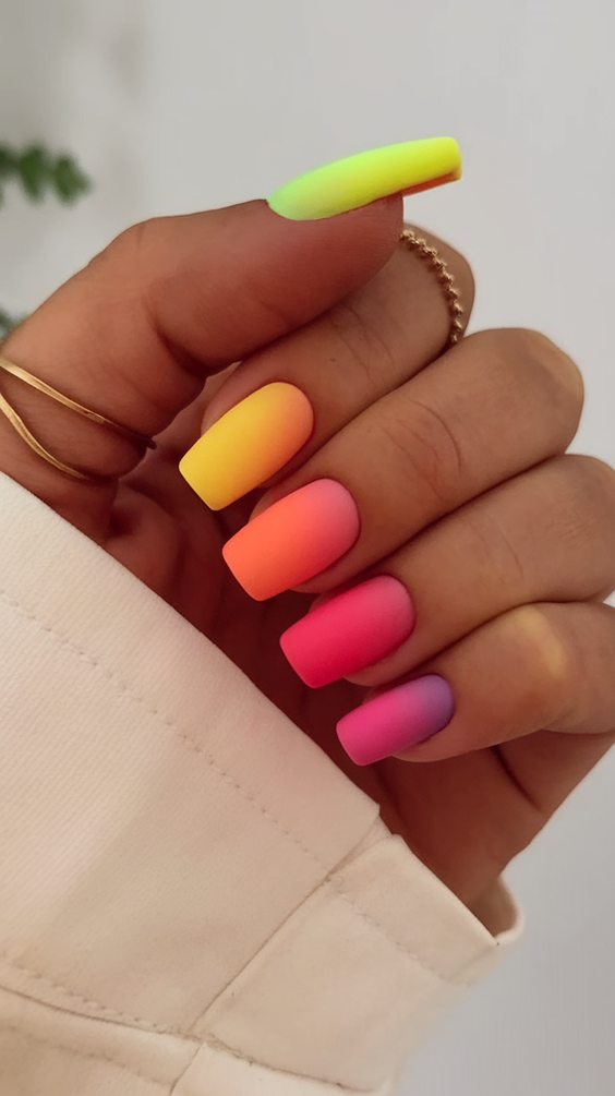 Neon Summer Nail Ideas 2025 for Bold and Bright Looks All Season Long
