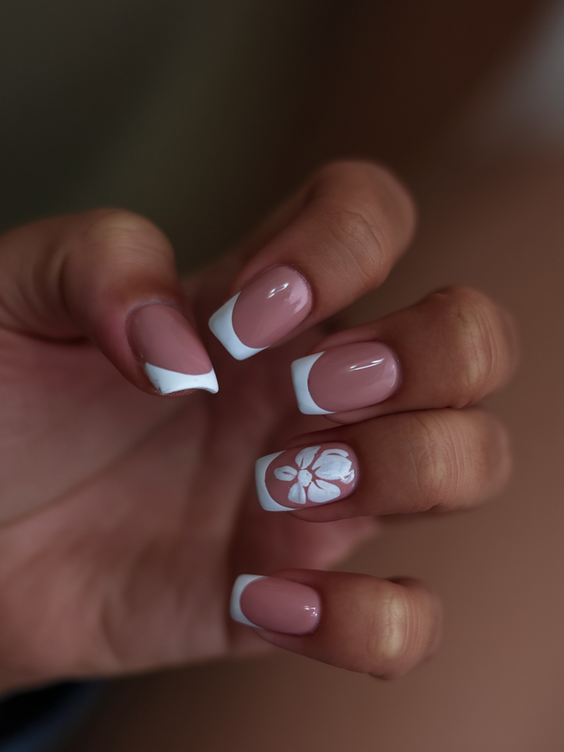Summer Flower Nails Ideas 2025 for Every Style from Hibiscus to Pink and Orange Acrylic Looks