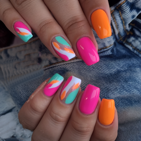 Summer Nail Design Ideas 2025: Bold Colors, Ombre Styles, and Classy Pink Acrylic Inspirations
