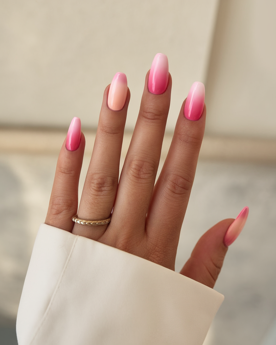 Summer Almonds Nails Ideas 2025 for Colorful Beach Vacation Looks with Classy Simple Designs