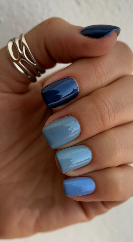 Chic Summer Nails 2025: Short Styles with Glossy Pastels and Easy Polygel Looks