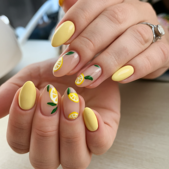 Lemon Nails Designs Ideas 2025: Fresh Citrus Art Trends for Summer Color Lovers