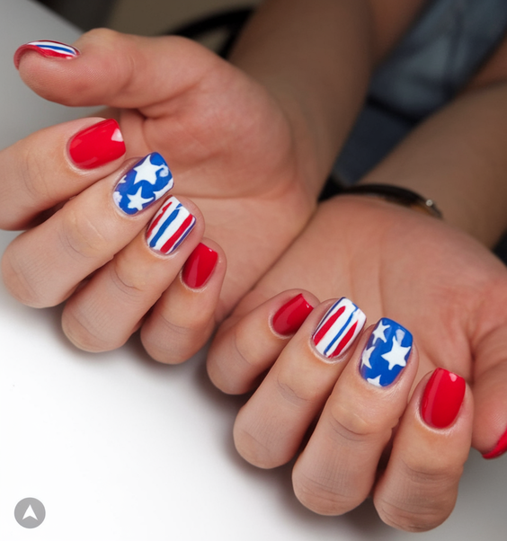 July Nails Color Ideas 2025: Trendy Red, Blue & Summer Designs for Every 4th of July and Wedding