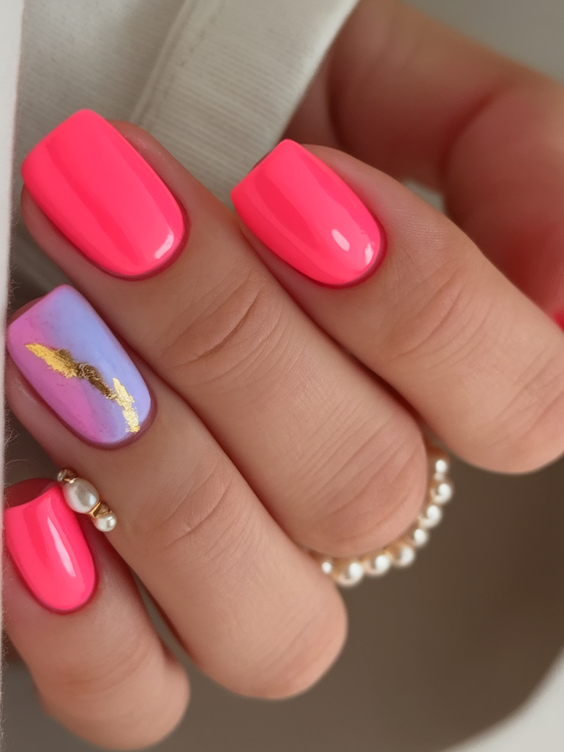 Vacation Nails Ideas 2025: Bright Neon Trends for Poolside Perfection This Summer