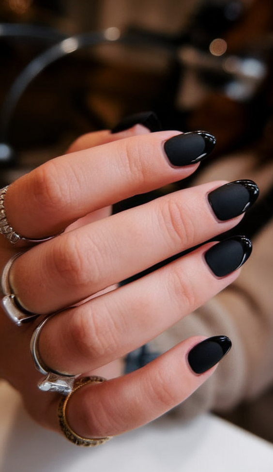 Summer Black Nails Ideas 2025 That Are Short, Trendy, and Totally Wearable for All Skin Tones