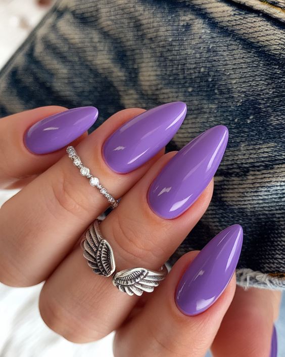Purple Summer Nails Ideas 2025: Chic Designs for Every Outfit, Mood, and Skirt Outfit This Season