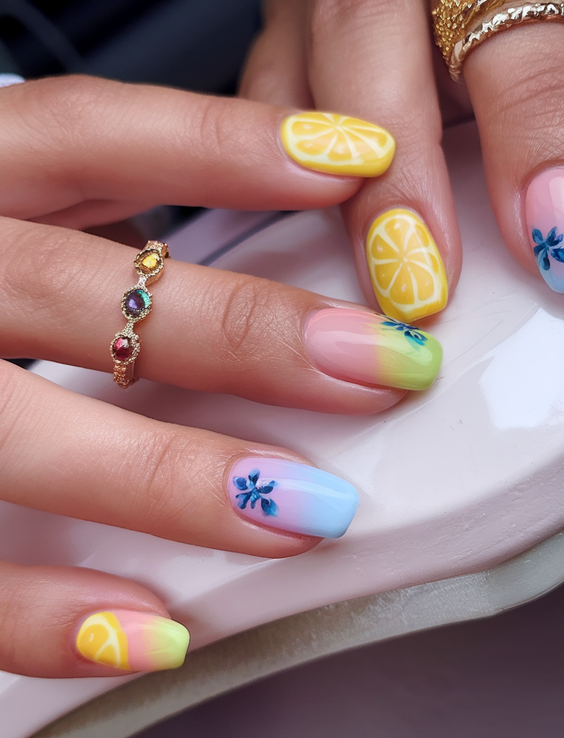 Lemon Nails Designs Ideas 2025: Fresh Citrus Art Trends for Summer Color Lovers