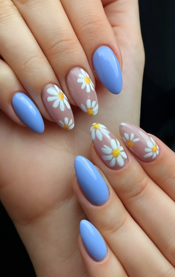 Summer Flower Nails Ideas 2025 for Every Style from Hibiscus to Pink and Orange Acrylic Looks