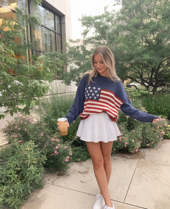 Fourth of July Outfits Ideas 2025: Trendsetting Women’s Street Style Patriotic Looks for Every Parade