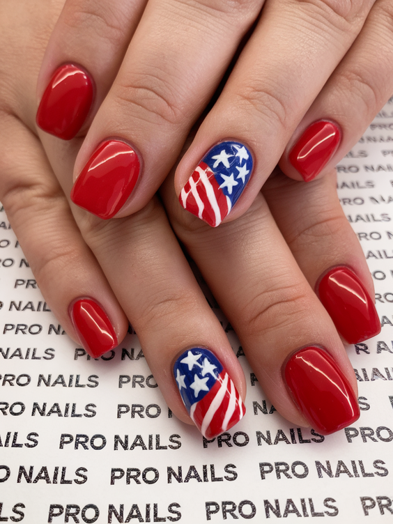 Fourth of July Nails Designs Ideas 2025: Creative Patriotic Nail Art for Summer Parties and Fireworks