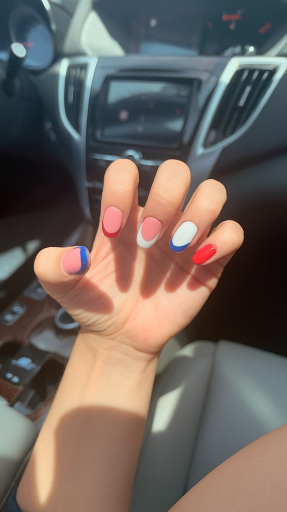 Simple Fourth of July Nails Ideas 2025 for Easy Patriotic Manicures at Home This Independence Day