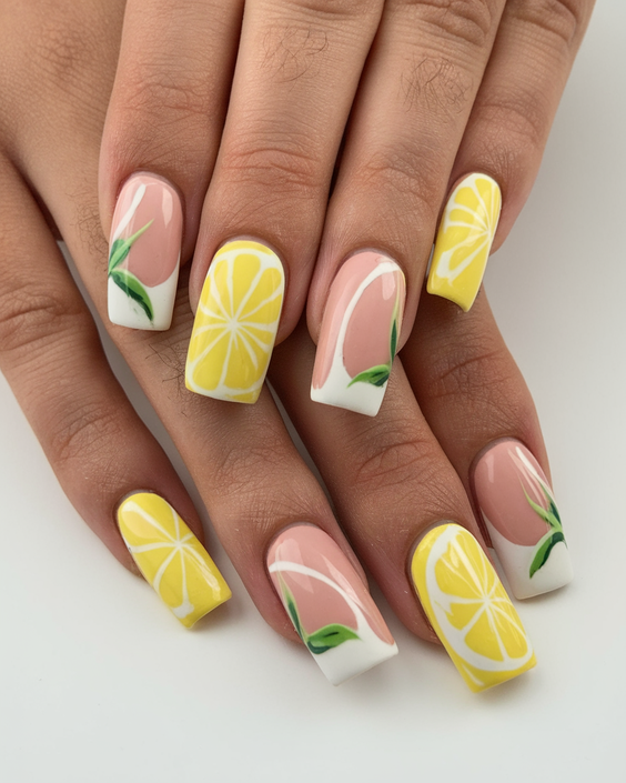 Lemon Nails Designs Ideas 2025: Fresh Citrus Art Trends for Summer Color Lovers