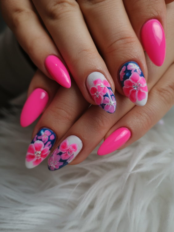 Summer Classy Nails Ideas 2025: Chic Almond, Square, and Floral Looks for Every Skin Tone