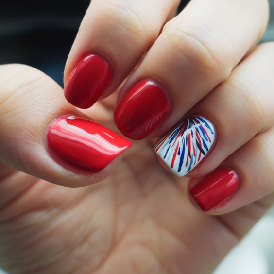 Fourth of July Nails Designs Ideas 2025: Creative Patriotic Nail Art for Summer Parties and Fireworks
