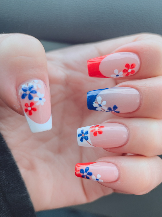 Simple 4th of July Nails Ideas 2025 for Easy Patriotic Manicures Anyone Can Do at Home