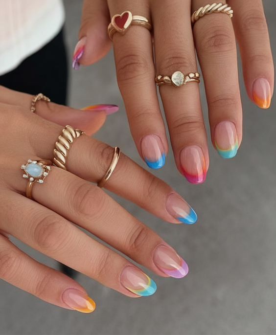 Summer French Nails Ideas 2025: From Subtle Pastels to Bold Art-Inspired Tips and Almond Shapes
