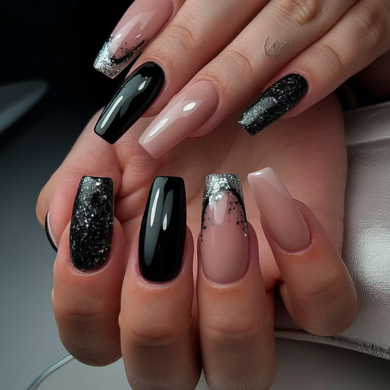Summer Black Nails Ideas 2025 That Are Short, Trendy, and Totally Wearable for All Skin Tones