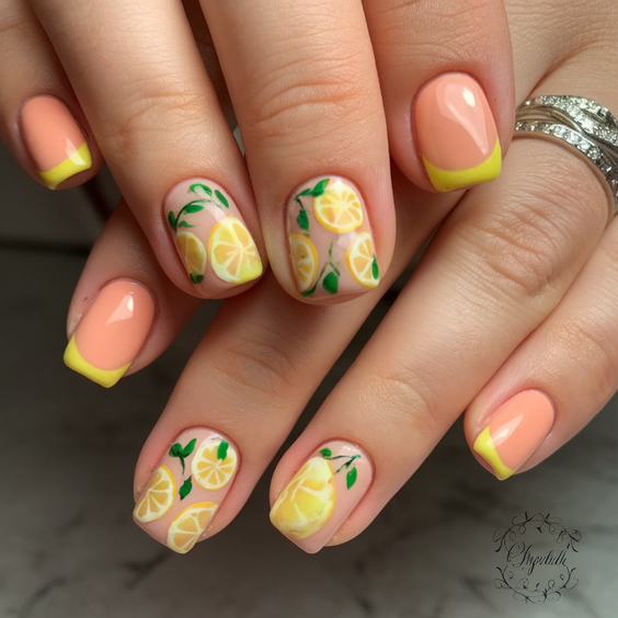 Lemon Nails Designs Ideas 2025: Fresh Citrus Art Trends for Summer Color Lovers