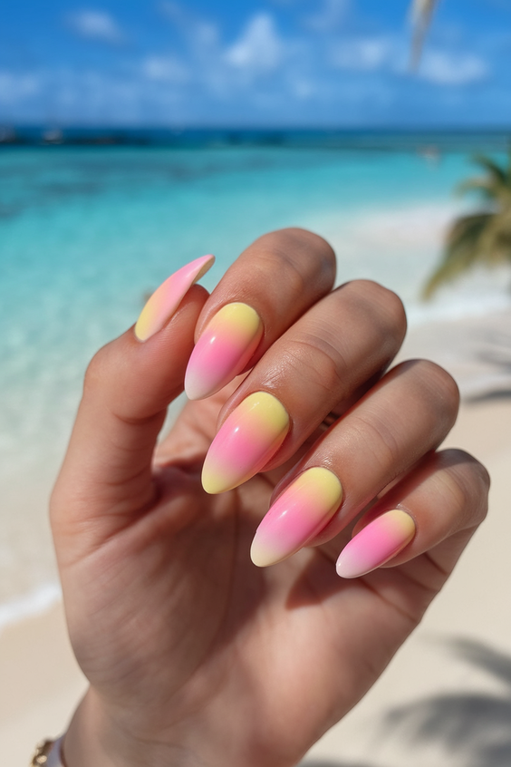 Fresh Summer Acrylic Nail Ideas 2025 with Bright Colors, Floral Accents, and Modern Art Vibes