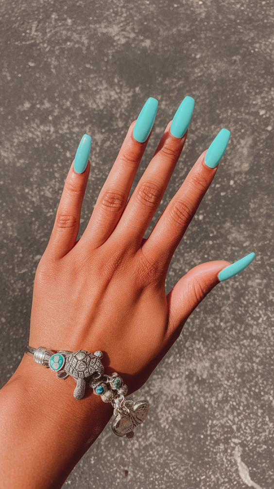 Summer Long Nails Ideas 2025: Stunning Acrylic and Gel x Looks in Almond, Square, and Stilleto Styles