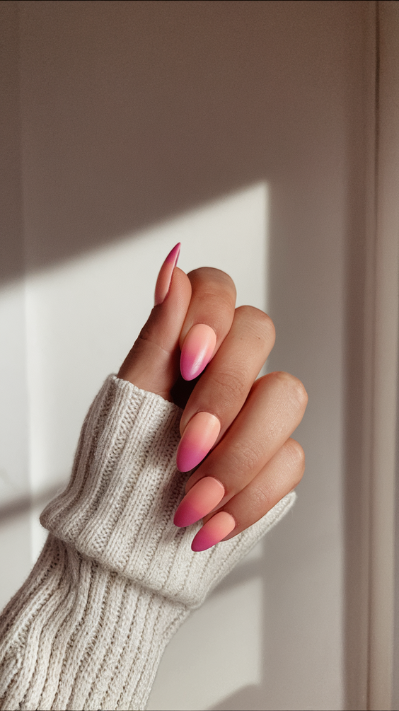 Bright Ombre Summer Nails Ideas 2025: Hot Pink, Pastel & Neon Colors for Holidays, Brunettes, and Gel Looks