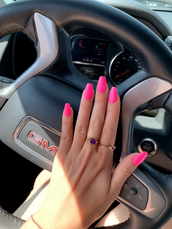 Coffin Summer Nails Ideas 2025: Bright Colors, Neon, and Simple Square Trends for Every Occasion