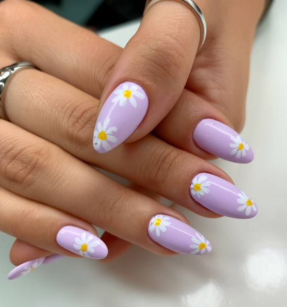 Summer Flower Nails Ideas 2025 for Every Style from Hibiscus to Pink and Orange Acrylic Looks