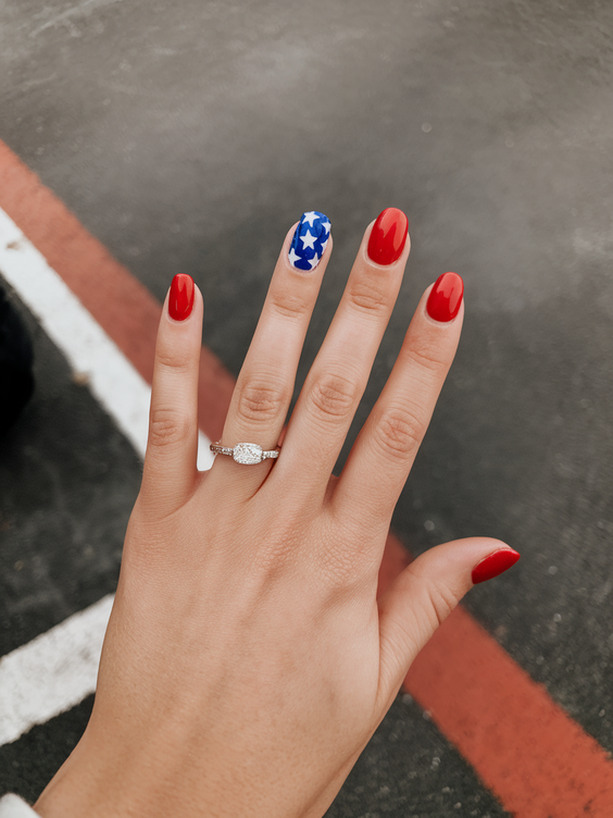Patriotic Nails Design Ideas 2025: Red, White & Blue Trends for Summer Glamour