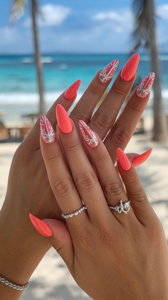 Tropical Vacation Nails Ideas 2025: Stunning Beach-Ready Looks for Every Summer Outfit