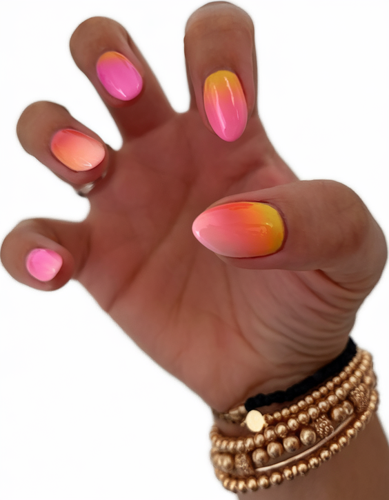 Summer Pink Nails Ideas 2025 to Match Your Skirt Outfit and Solid Gel Toenails for Vacation