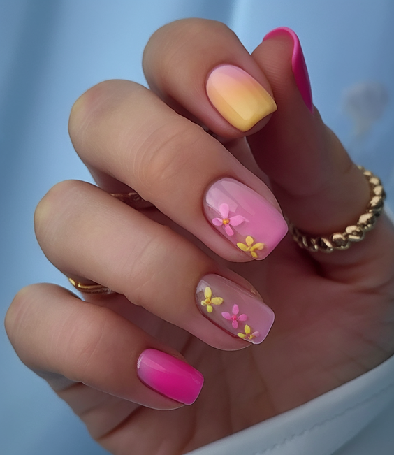 Summer Nail Design Ideas 2025: Bold Colors, Ombre Styles, and Classy Pink Acrylic Inspirations