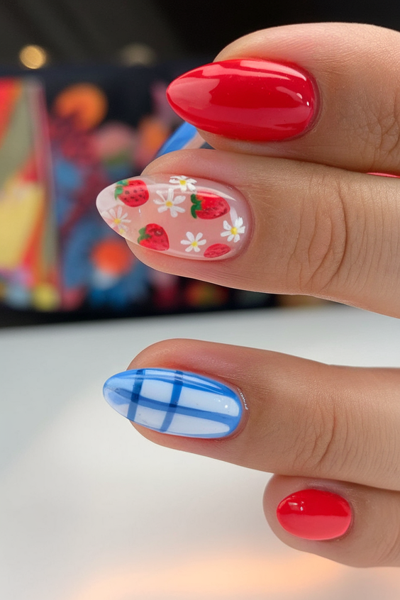 July Nails Color Ideas 2025: Trendy Red, Blue & Summer Designs for Every 4th of July and Wedding