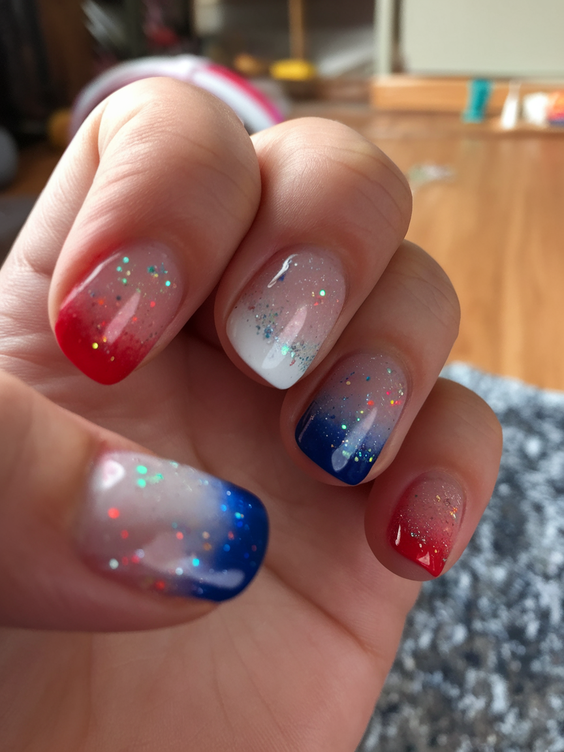 Simple Fourth of July Nails Ideas 2025 for Easy Patriotic Manicures at Home This Independence Day