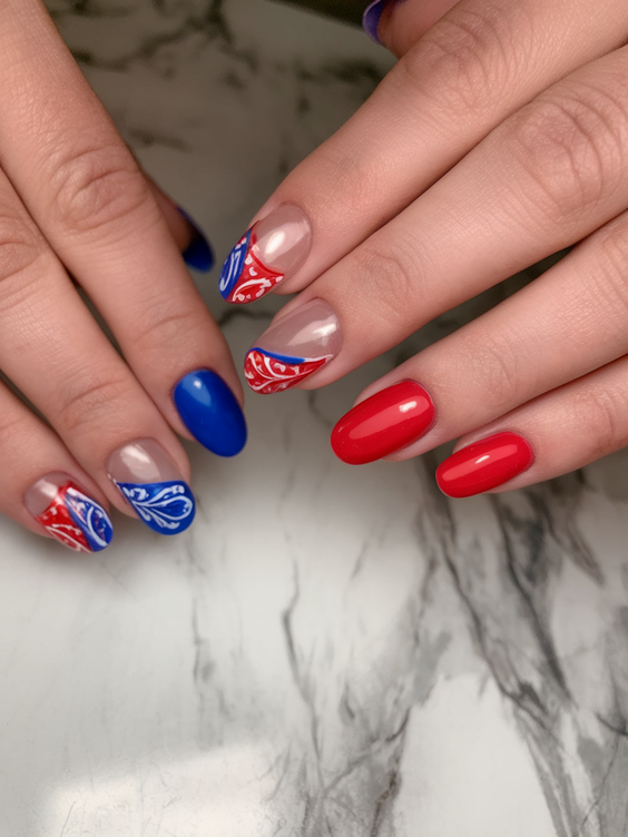 July Nails Color Ideas 2025: Trendy Red, Blue & Summer Designs for Every 4th of July and Wedding