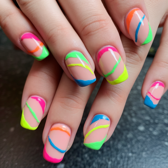Summer French Nails Ideas 2025: From Subtle Pastels to Bold Art-Inspired Tips and Almond Shapes