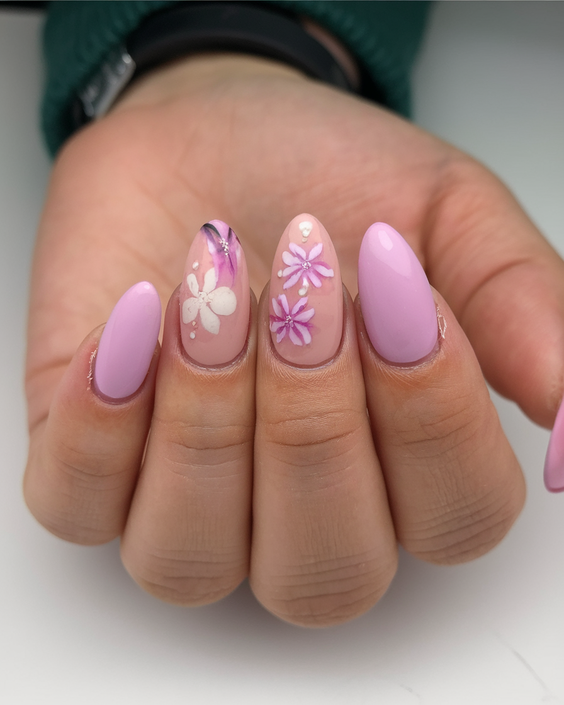 Summer Classy Nails Ideas 2025: Chic Almond, Square, and Floral Looks for Every Skin Tone