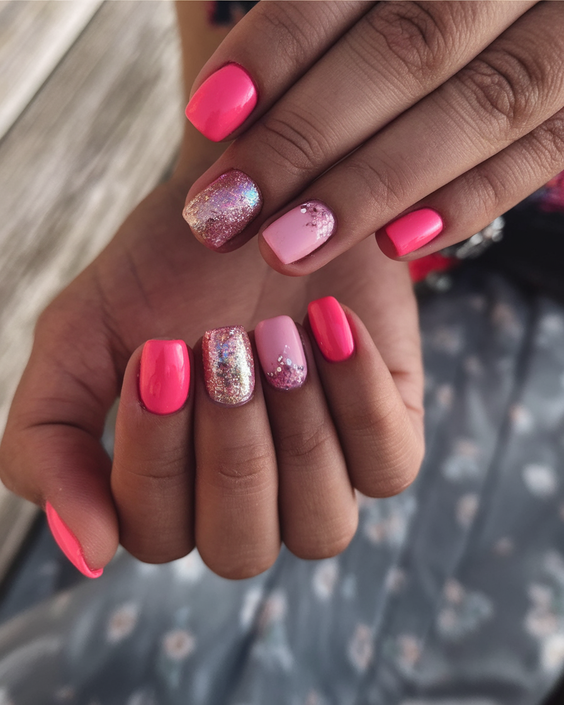 Chic Summer Nails 2025: Short Styles with Glossy Pastels and Easy Polygel Looks