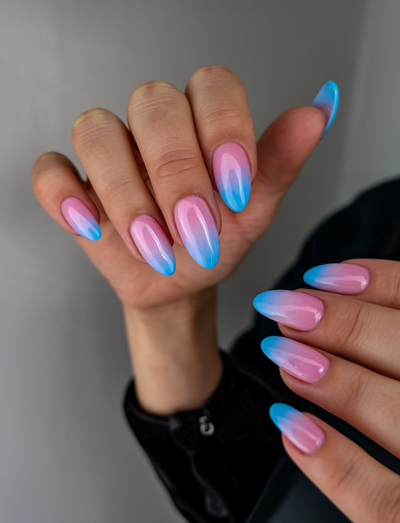 Bright Ombre Summer Nails Ideas 2025: Hot Pink, Pastel & Neon Colors for Holidays, Brunettes, and Gel Looks