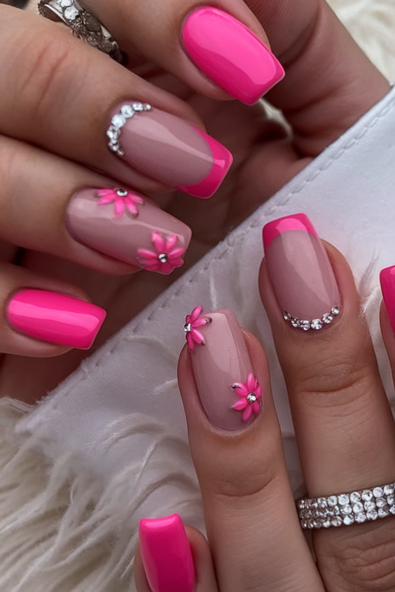 Summer Nail Design Ideas 2025: Bold Colors, Ombre Styles, and Classy Pink Acrylic Inspirations