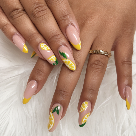 Lemon Nails Designs Ideas 2025: Fresh Citrus Art Trends for Summer Color Lovers