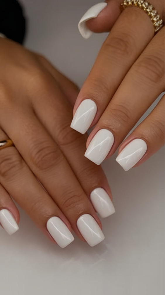 Summer White Nails Ideas 2025: Elegant Square and Almond Styles for Every Skin Tone