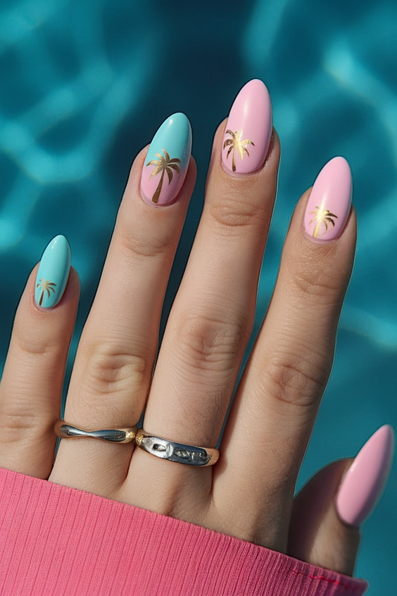 Beach Nails Ideas 2025: Trendy Designs Inspired by Waves, Shells, and Tropical Escapes