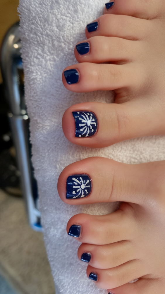 4th of July Pedicure Ideas 2025: Patriotic Designs for Your Summer Toes
