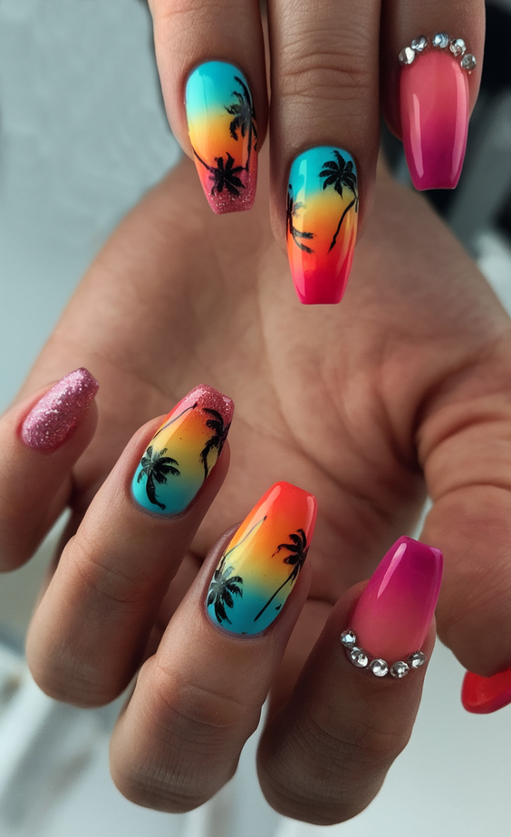 Tropical Vacation Nails Ideas 2025: Stunning Beach-Ready Looks for Every Summer Outfit