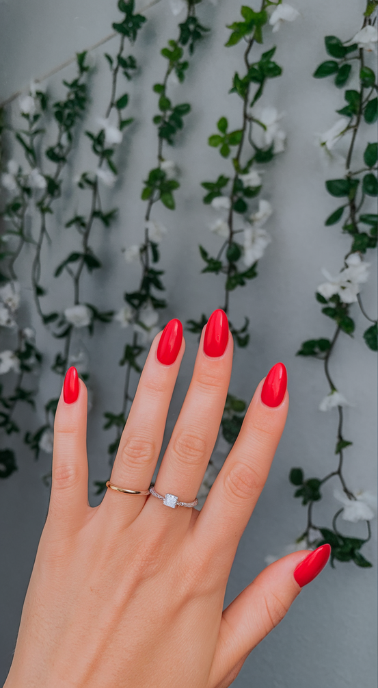 Bold and Glossy Summer Red Nail Ideas 2025 That Match Every Hair Outfit, Top, or Skirt You Wear