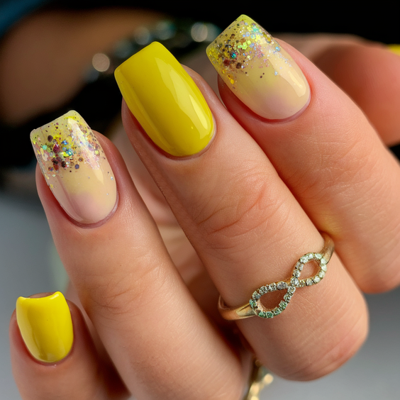 Vivid Neon Yellow Summer Nails Ideas 2025 for Every Skin Tone and Style