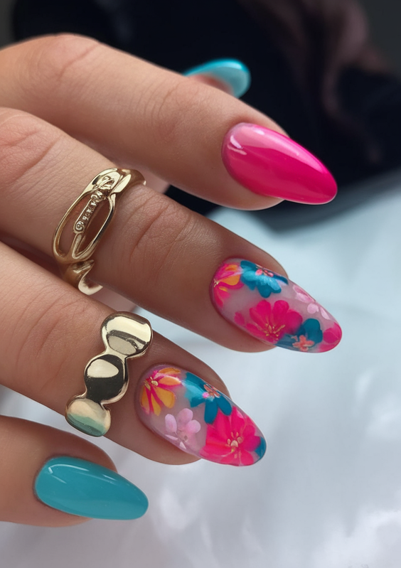 Summer Classy Nails Ideas 2025: Chic Almond, Square, and Floral Looks for Every Skin Tone