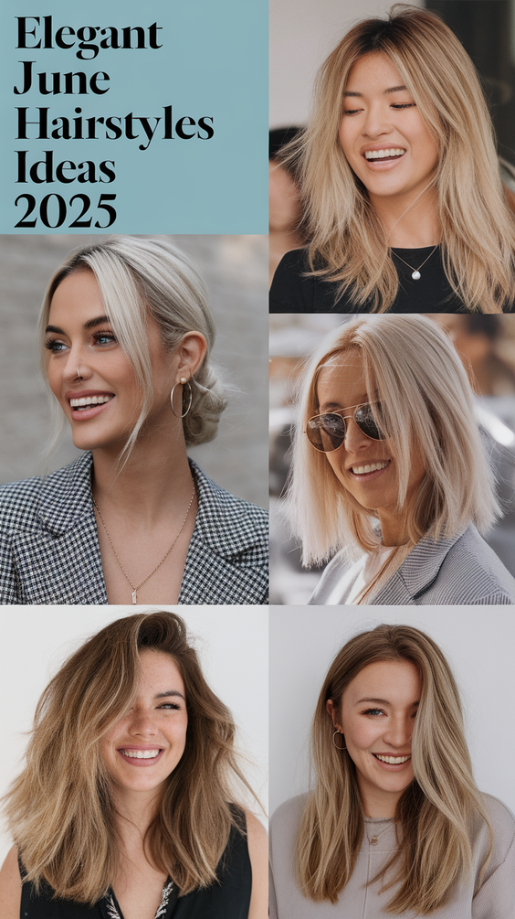 June Hairstyles Ideas 2025: Easy Summer Looks for Every Hair Type and Length