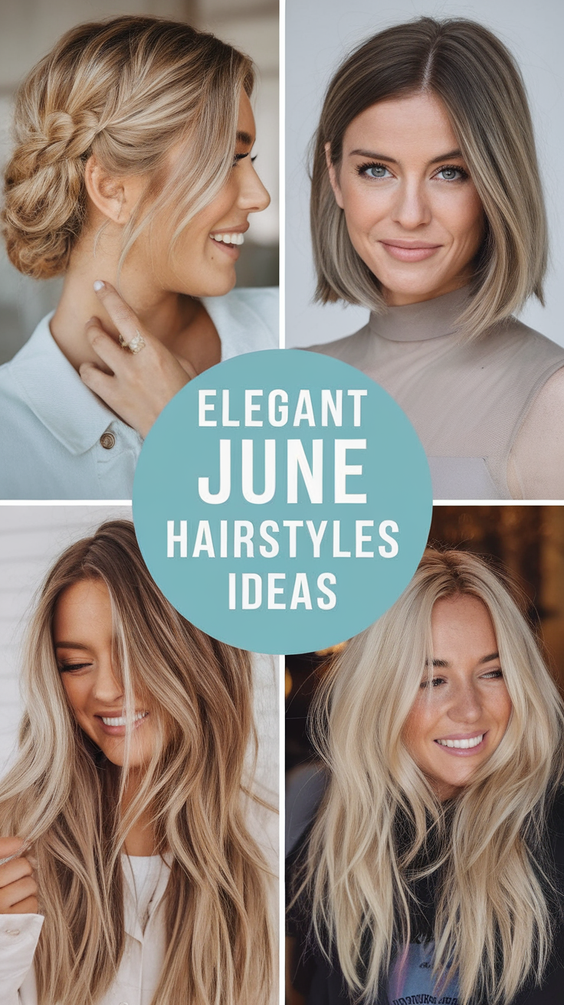 June Hairstyles Ideas 2025: Easy Summer Looks for Every Hair Type and Length